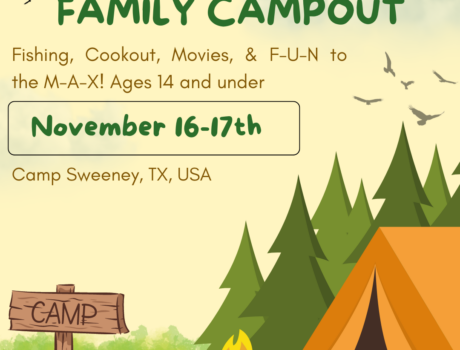 Fall Youth Family Campout